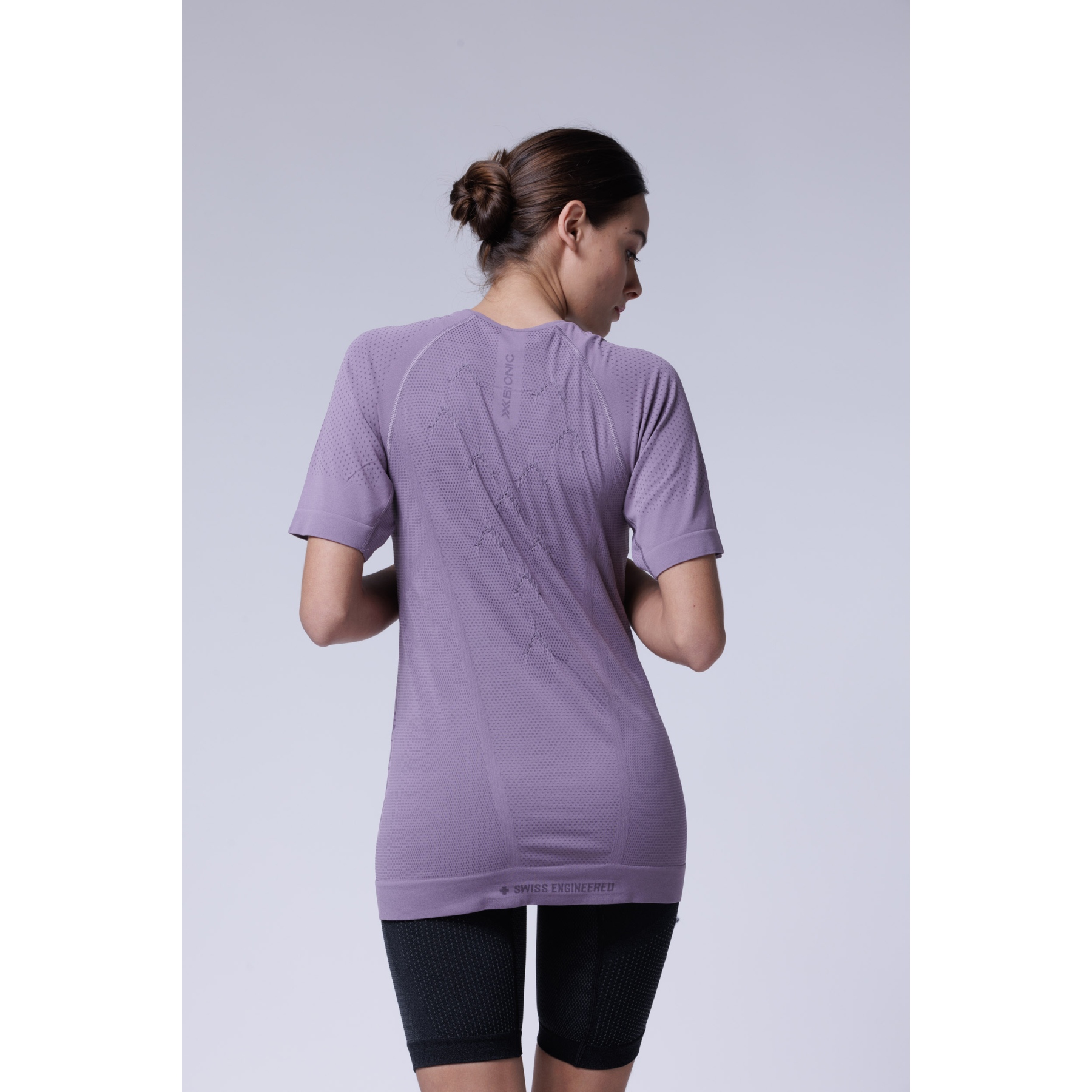X-Bionic Maglietta da corsa Donna Xceed Run dusty lavender