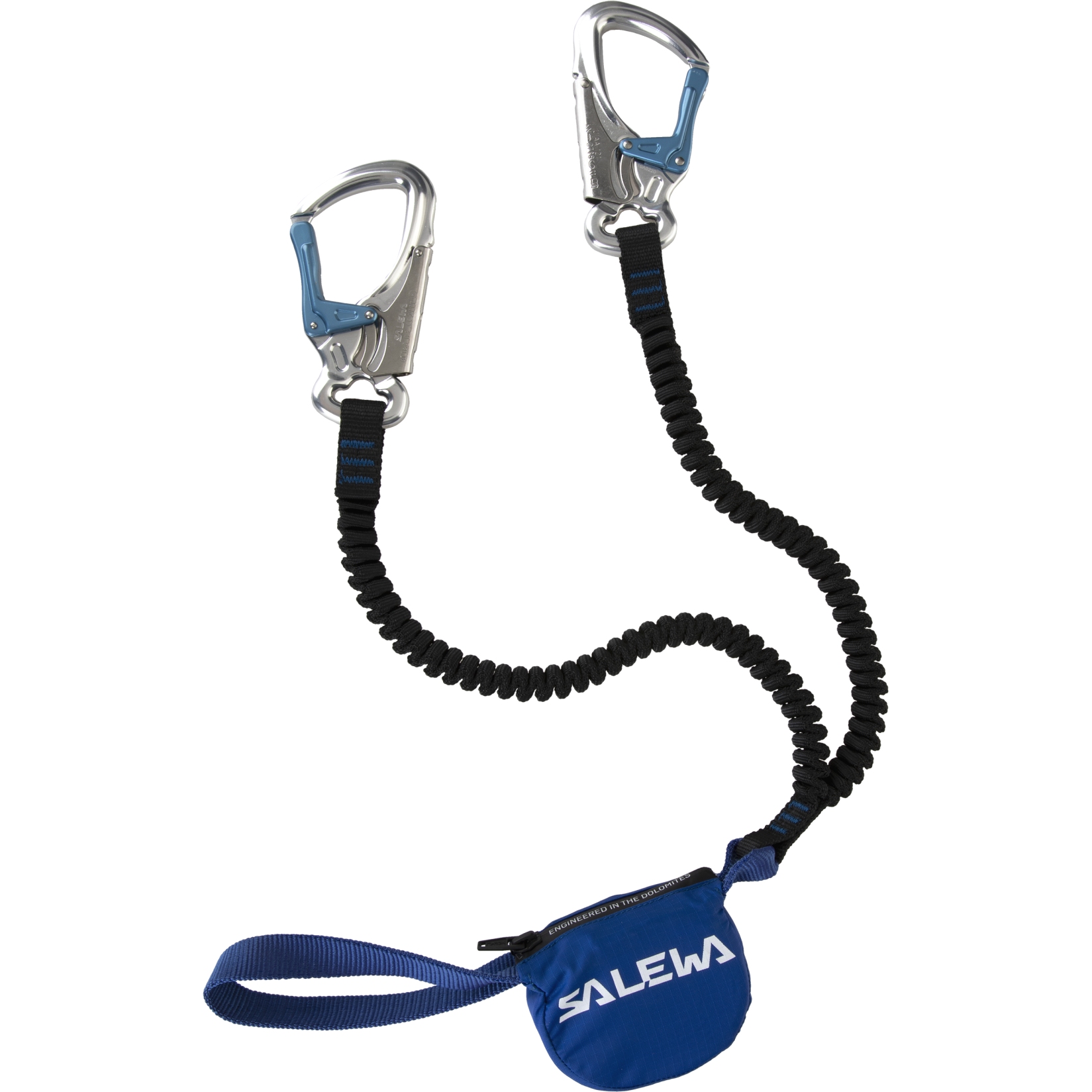 Picture of Salewa Premium Attac - Via Ferrata Set - black/blue 956
