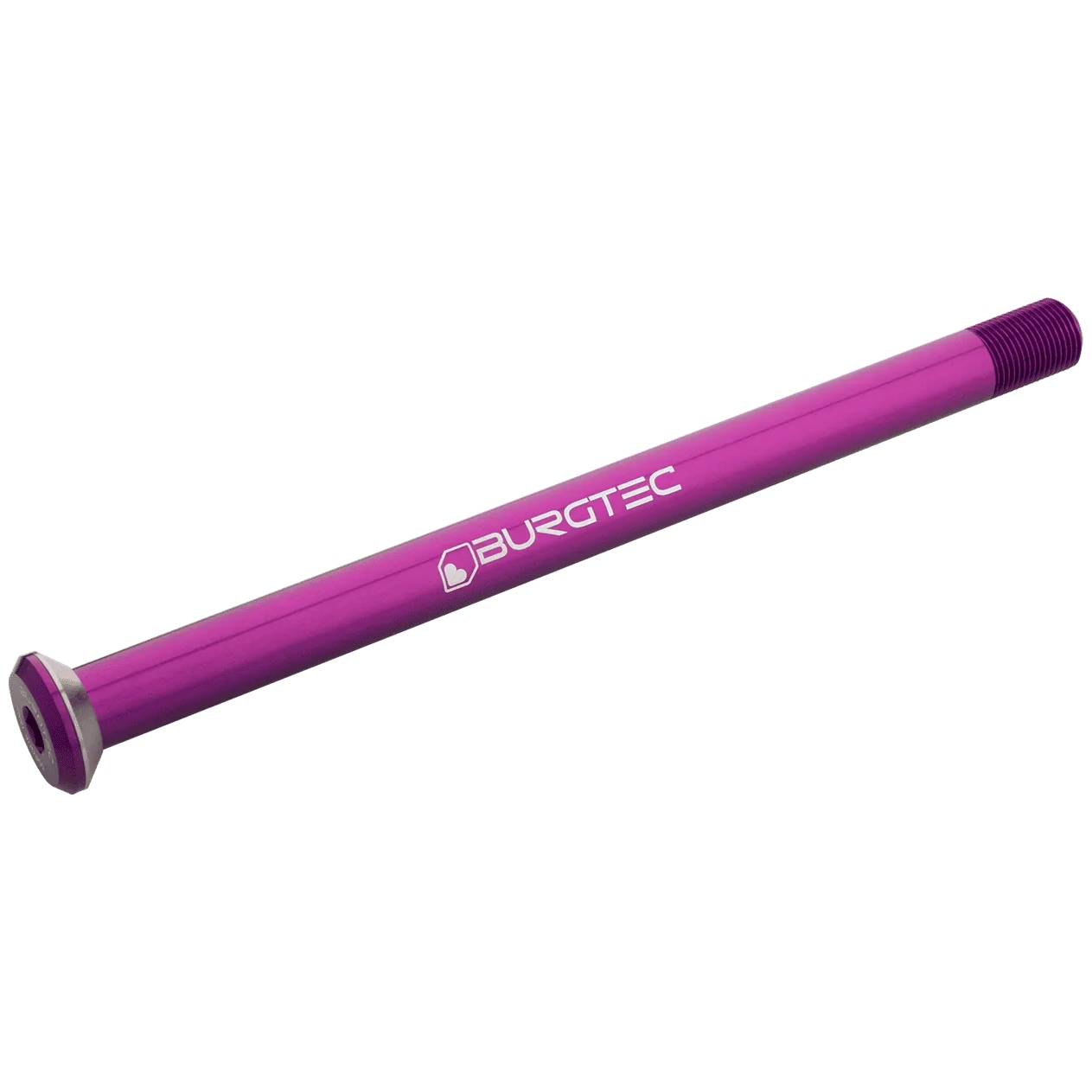 Проходная ось Burgtec - задняя | увеличение 12x148 мм | 174,5 мм | для специализированной техники - purple rain