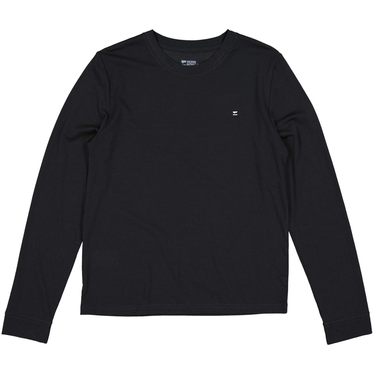 Produktbild von Mons Royale Icon Merino Air-Con Relaxed Langarmshirt Damen - schwarz 1227
