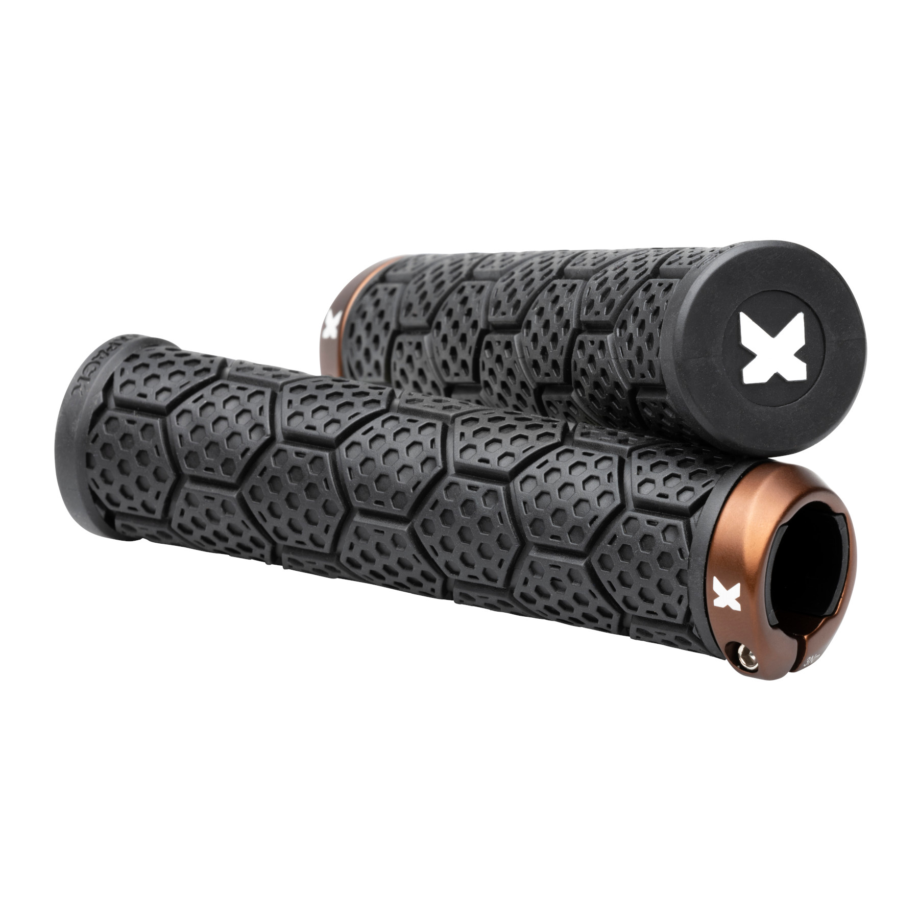 Picture of Sixpack D-TRIX AL Lock-On Bar Grips - black/bronze