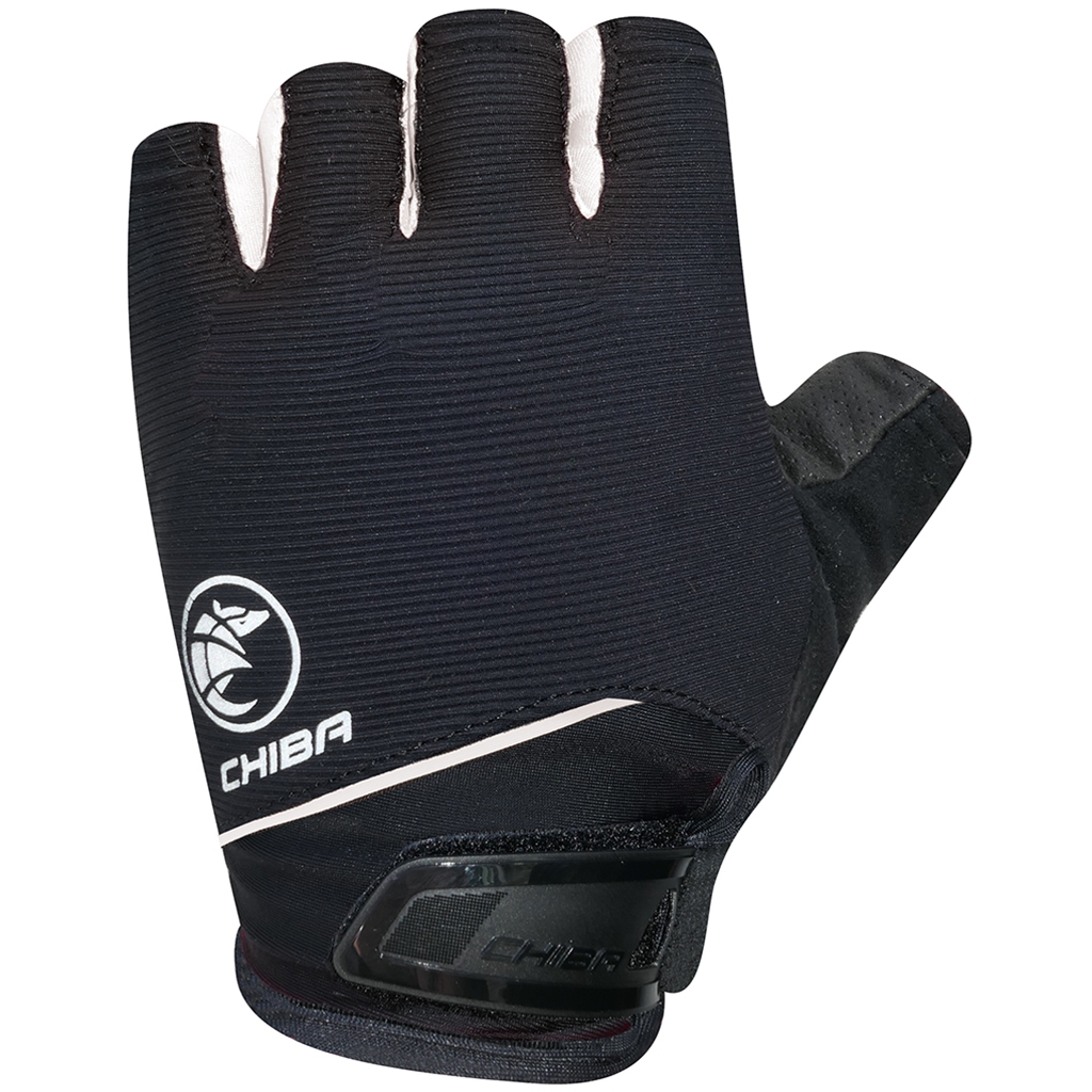 Productfoto van Chiba BioXCell Lady Handschoenen met Korte Vingers Dames - zwart