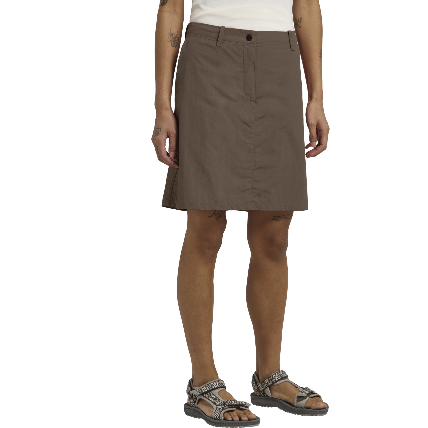 Zdjęcie: Jack Wolfskin Tihama Skort Women - cold coffee