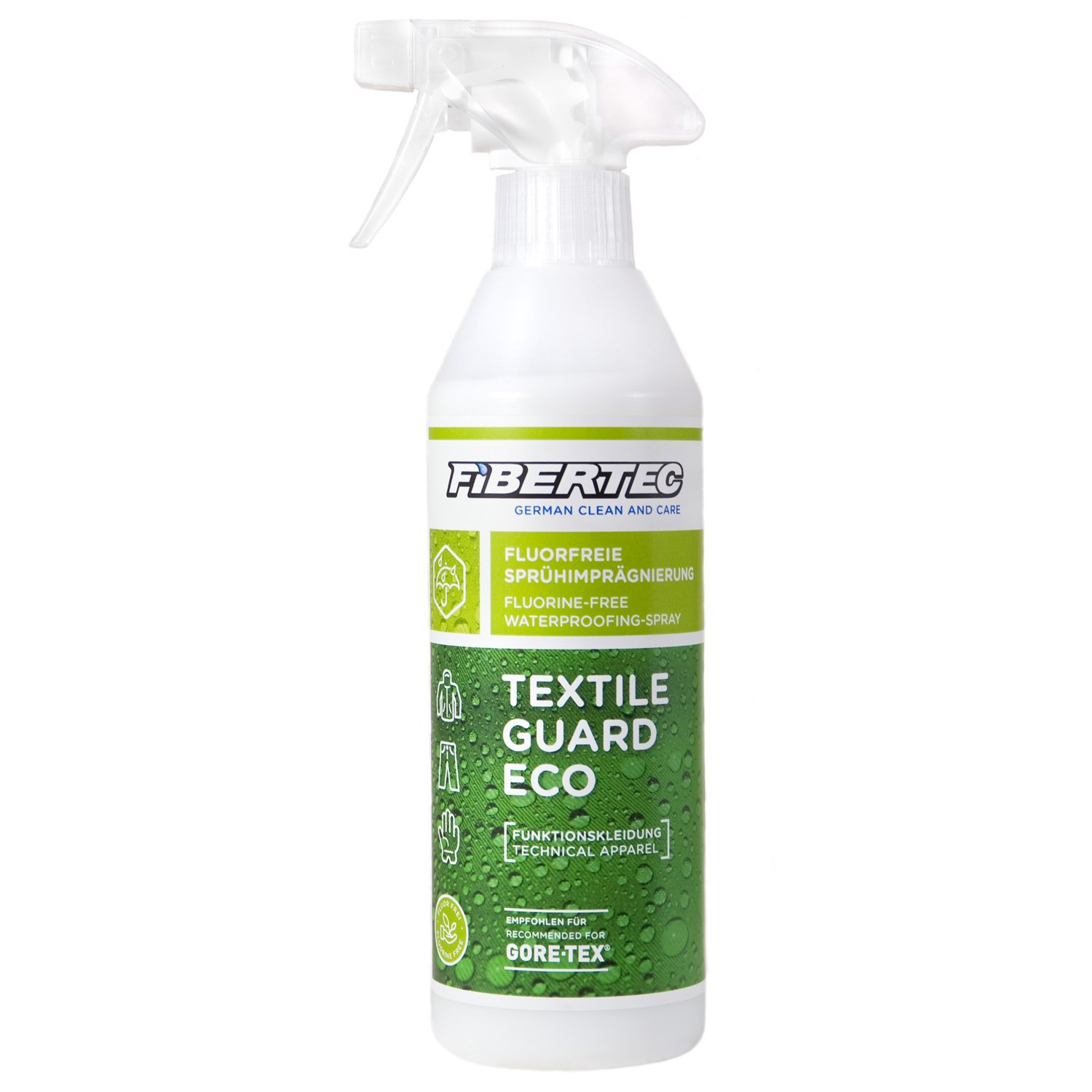 Productfoto van Fibertec Textile Guard Eco Spray-On Impregnation 500 ml