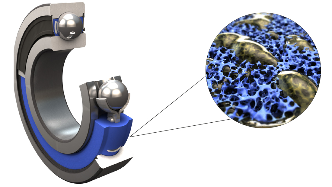 MTRX bearings with an oil filled polymer matric filling are engineered for tough environments.