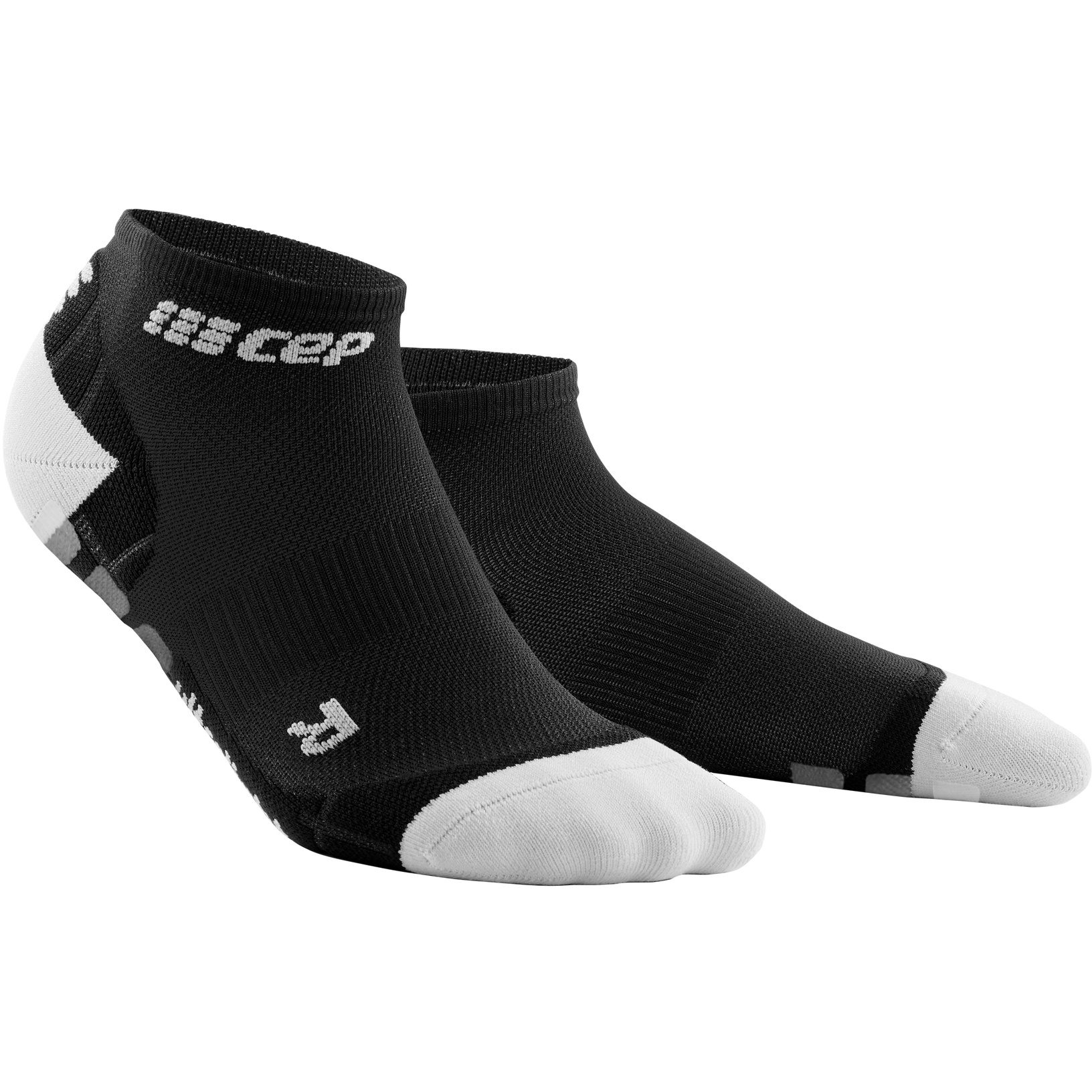 Image of CEP Ultralight Low Cut Compression Socks Women - black/light grey