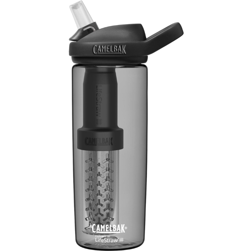 Produktbild von CamelBak Eddy+ Lifestraw Trinkflasche 600ml - charcoal