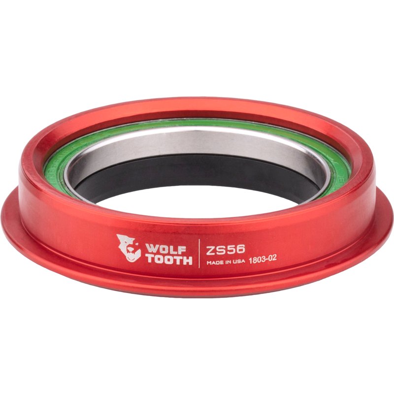 Productfoto van Wolf Tooth Precision ZS Headset Lower Part - ZS56/40 - red