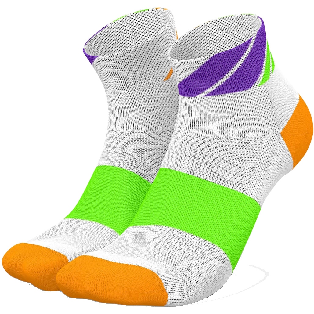 Image de INCYLENCE Chaussettes - Running Ladders Short - Orange Vert