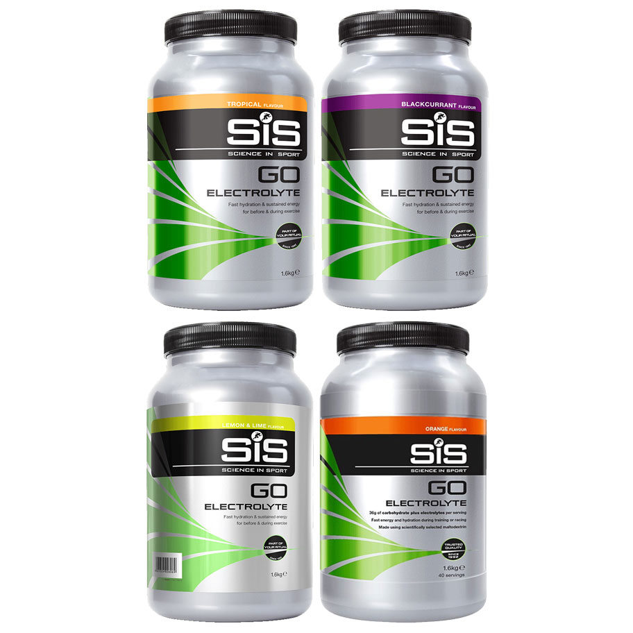 Produktbild von SiS GO Electrolyte Powder - Kohlenhydrat-Getränkepulver - 1,6kg