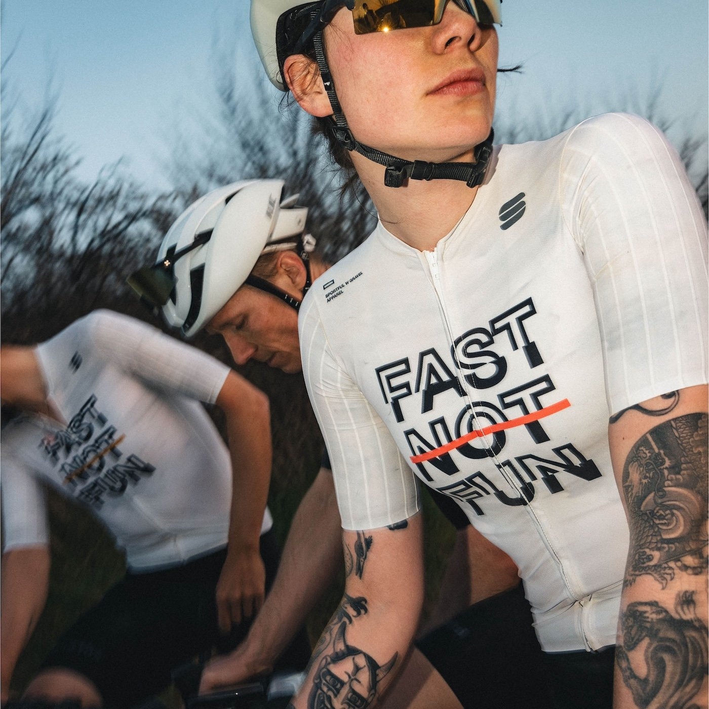 SIKMA Tutina Ciclismo Donna Imbottita - Trisuit Un Pezzo Con Tasche E Stampa Sublimata - Foto 2