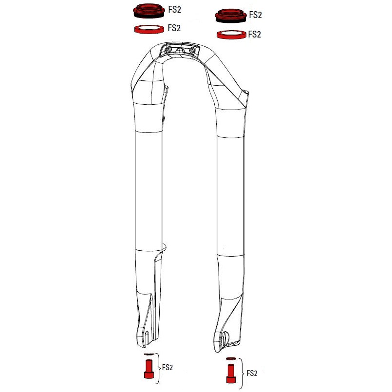 Rockshox paragon clearance silver