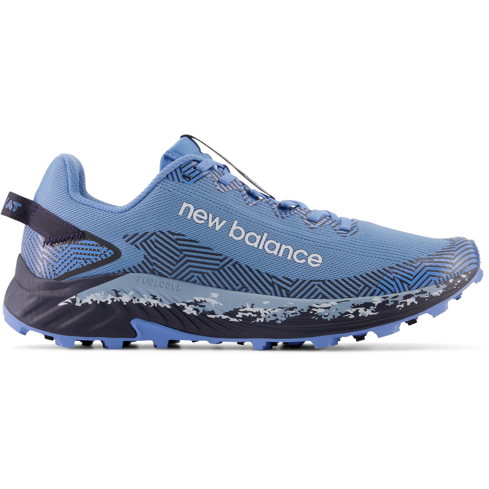 Productfoto van New Balance FuelCell Summit Unknown v4 Trailrunningschoenen - Blue/Eclipse