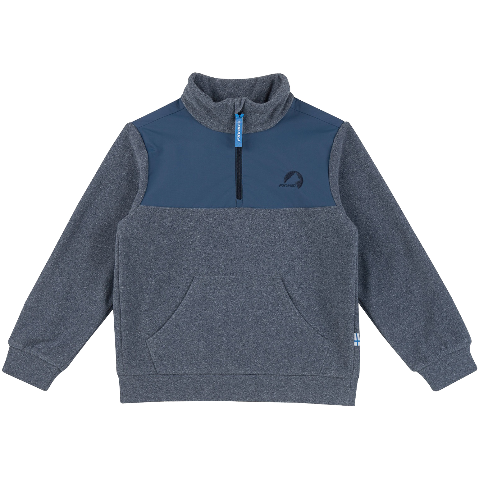 Picture of Finkid MASI KNIT Pullover Kids - navy/denim