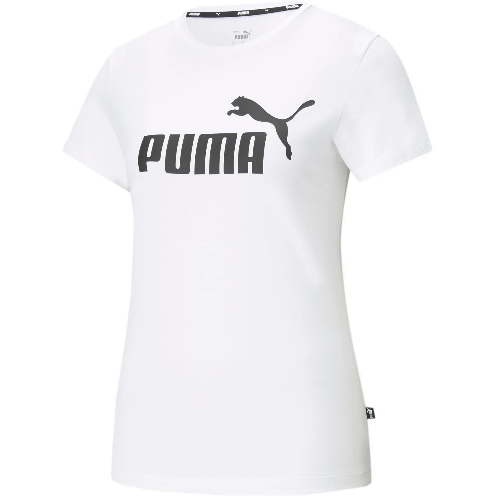 Picture of Puma Essentials Logo Tee Women - Puma White