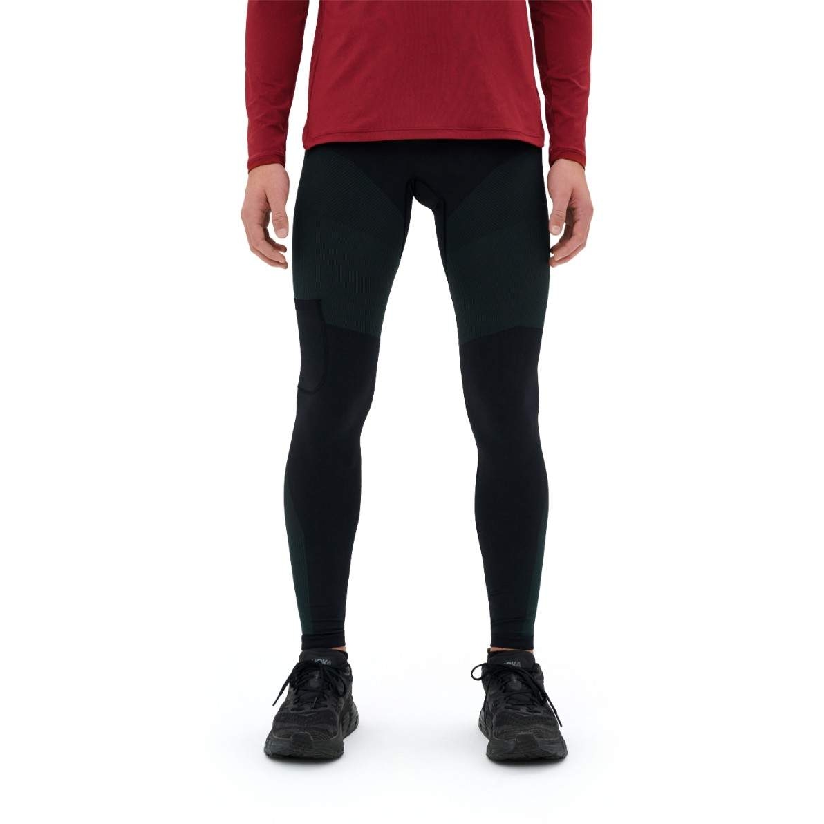 Picture of CEP The Run Seamless Tights Men - black