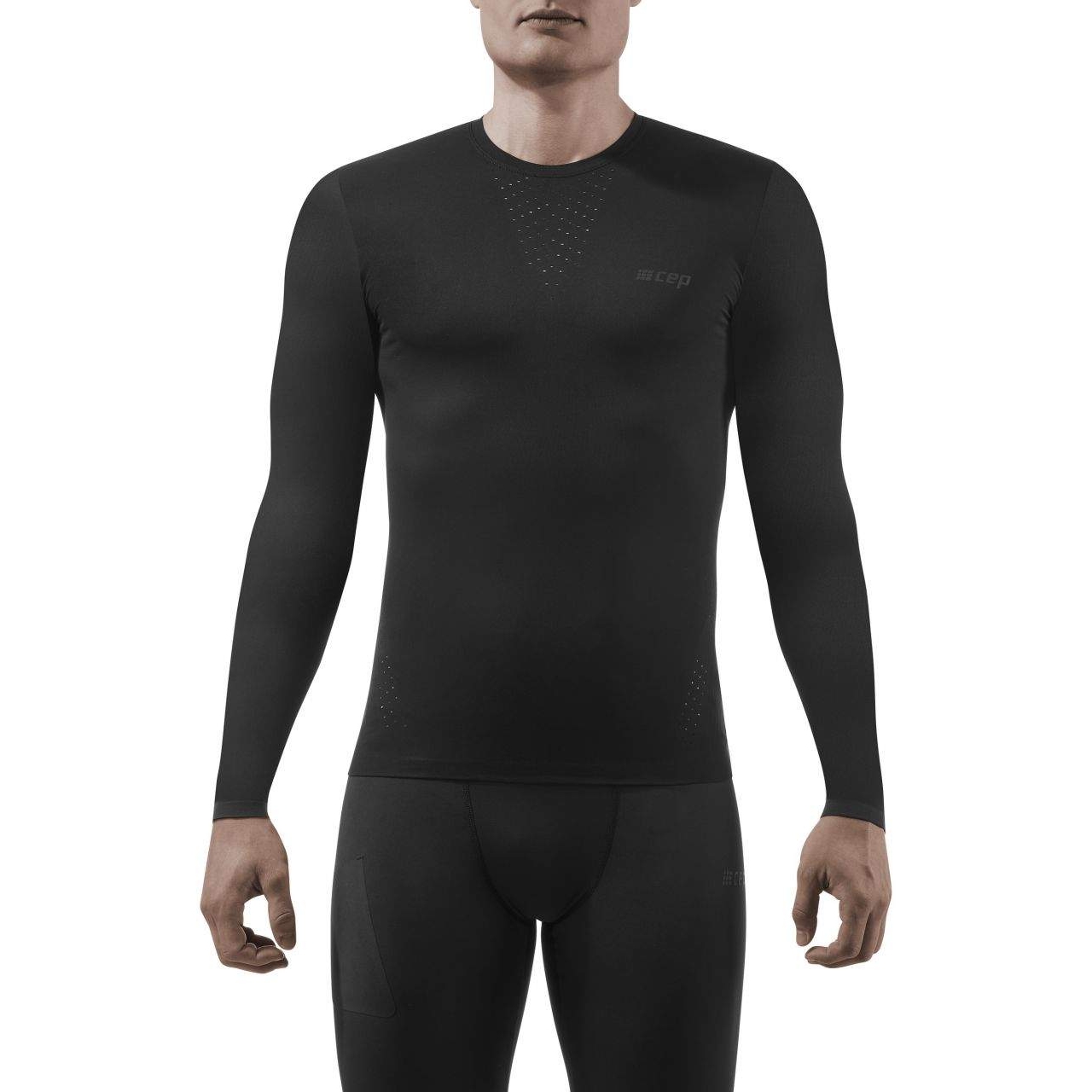 CEP Run Ultralight Longsleeve Shirt Men - black | BIKE24