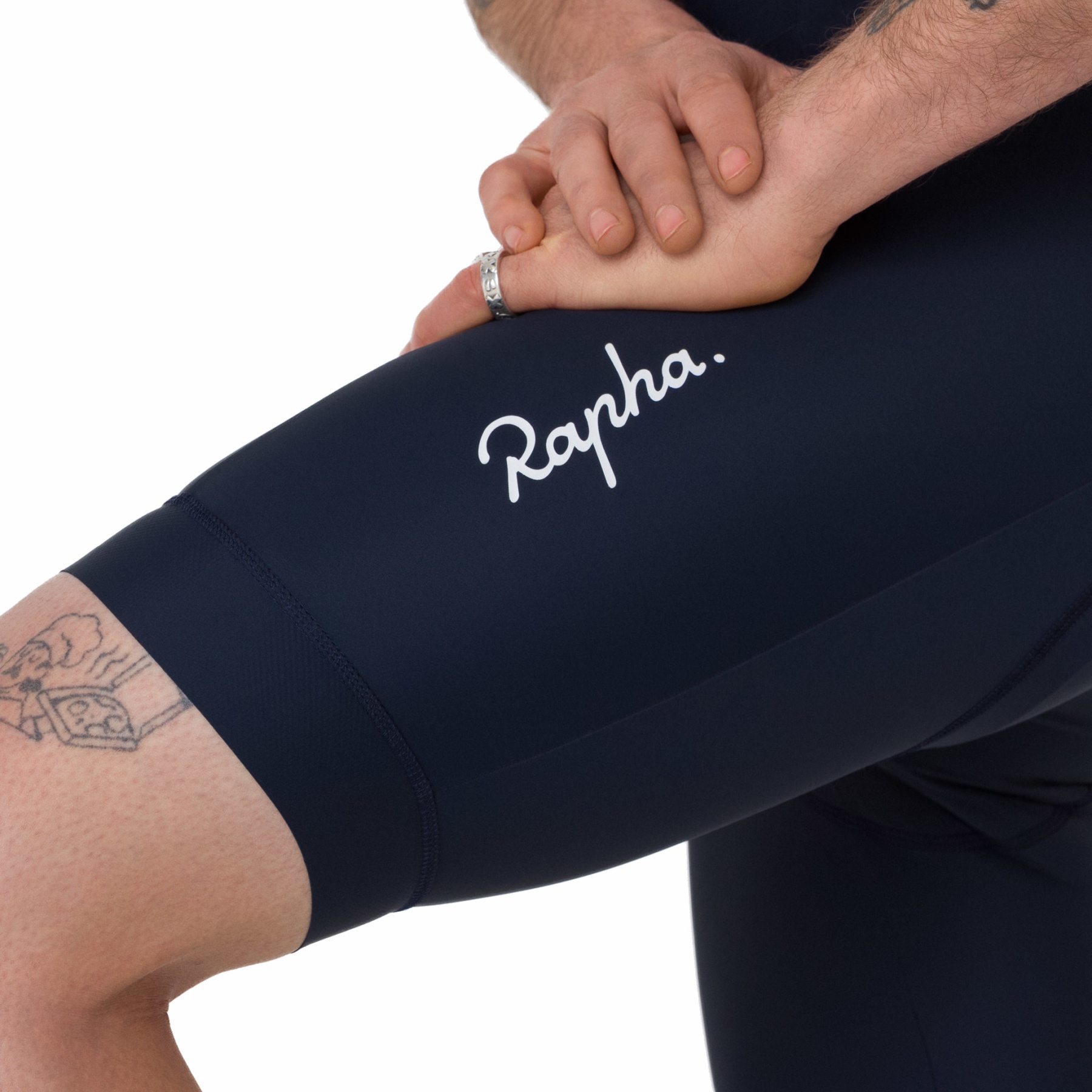 Rapha Core Bib Shorts Men - dark navy/white CBE01XX | BIKE24