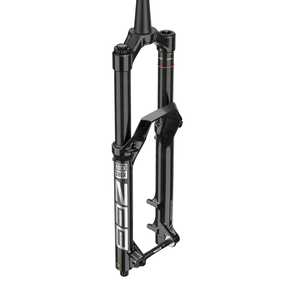 Picture of RockShox ZEB Ultimate Charger 3 RC2 Debon Air+ Suspension Fork - 27.5&quot; - 170mm - 44mm Offset - Tapered - 15x110mm Boost - gloss black