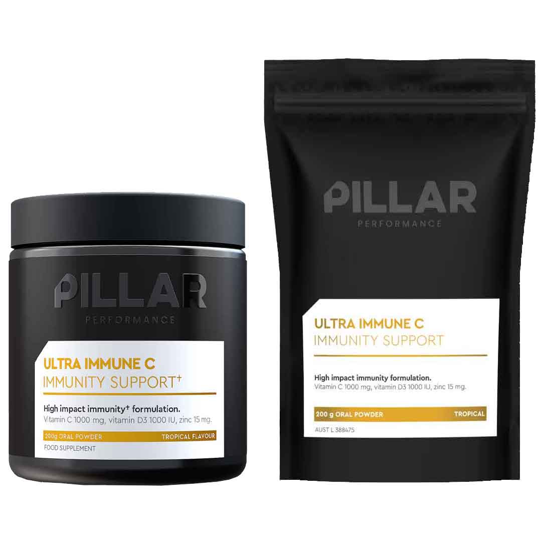 Productfoto van PILLAR Performance Voedingssupplement - Ultra Immune C - 200g