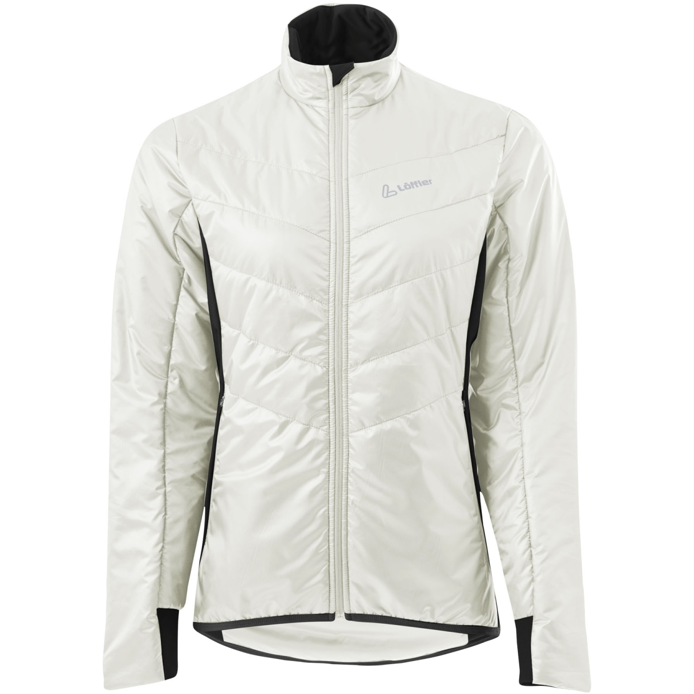 Женская велосипедная куртка Löffler Comfort Primaloft 60 Bike Iso - кремово-белый 104