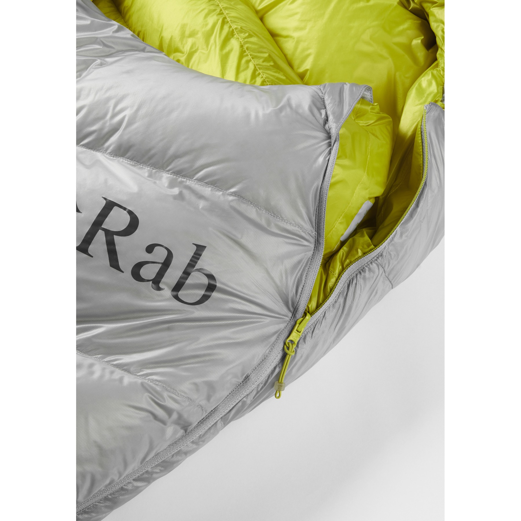 Rab Mythic 400 Down Sleeping Bag - Zipper left - cloud | BIKE24