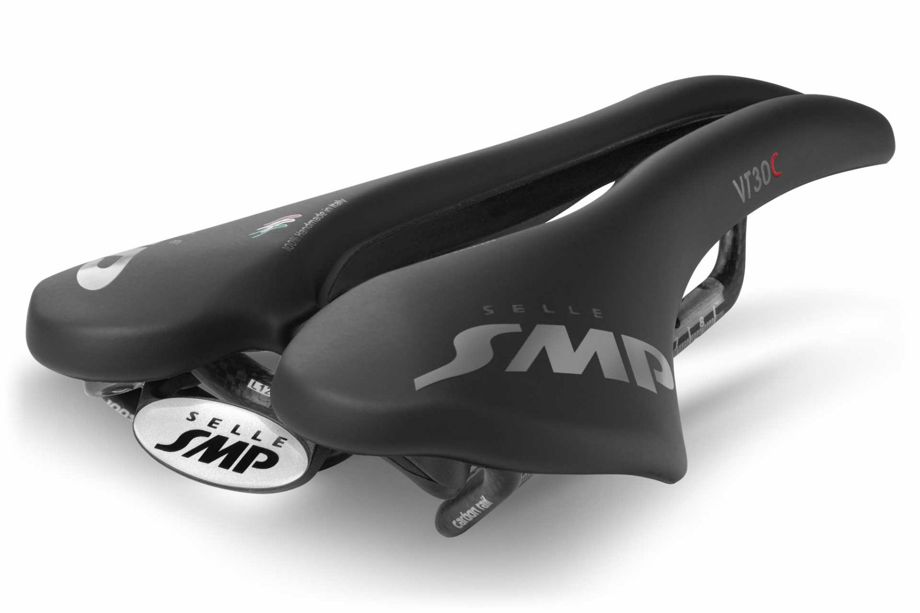 Photo produit de Selle SMP VT30C Carbon Saddle - black