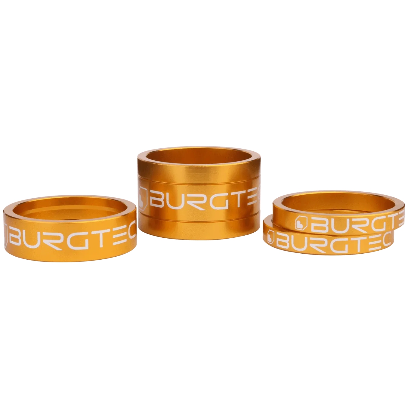 Picture of Burgtec Stem Spacer Kit - 5/10/20mm - Burgtec Bullion Gold