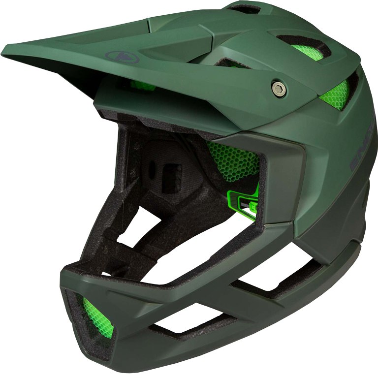 Image of Endura MT500 Full Face Helmet - forest green