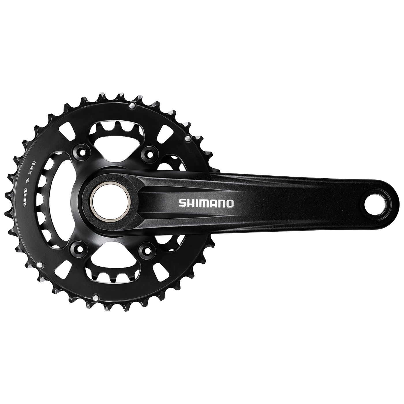 Picture of Shimano FC-MT610-B2 Crankset 2x12-speed - 36-26 Teeth - Boost - black