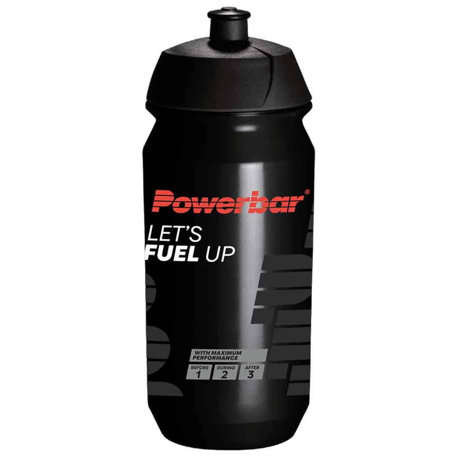 Produktbild von Powerbar Black Line Trinkflasche 500ml - schwarz