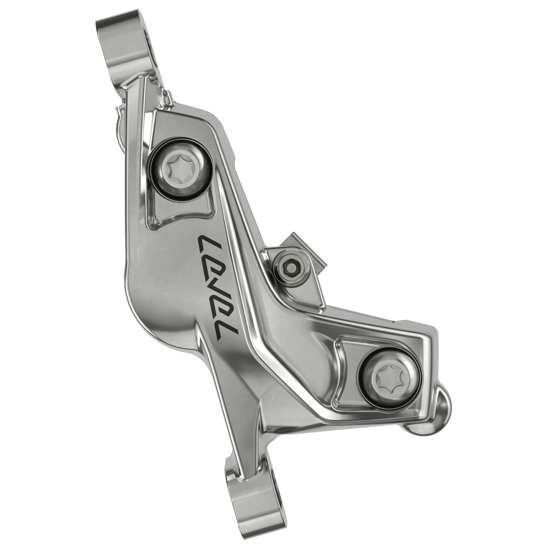 SRAM Level Stealth Disc Brake Caliper - Ultimate | 4-Piston | C1 - Clear