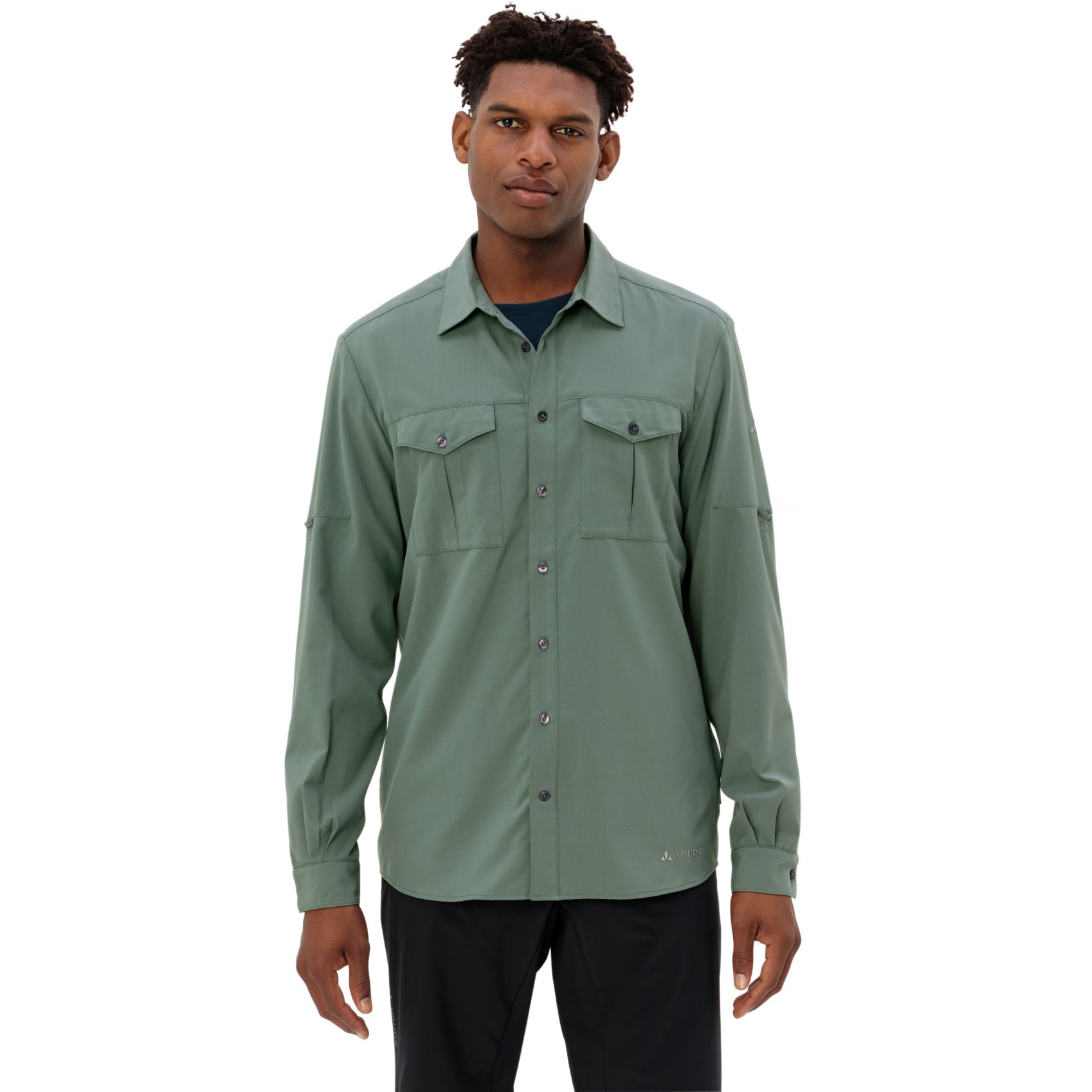 Picture of Vaude Rosemoor Long Sleeve Shirt II Men - agave