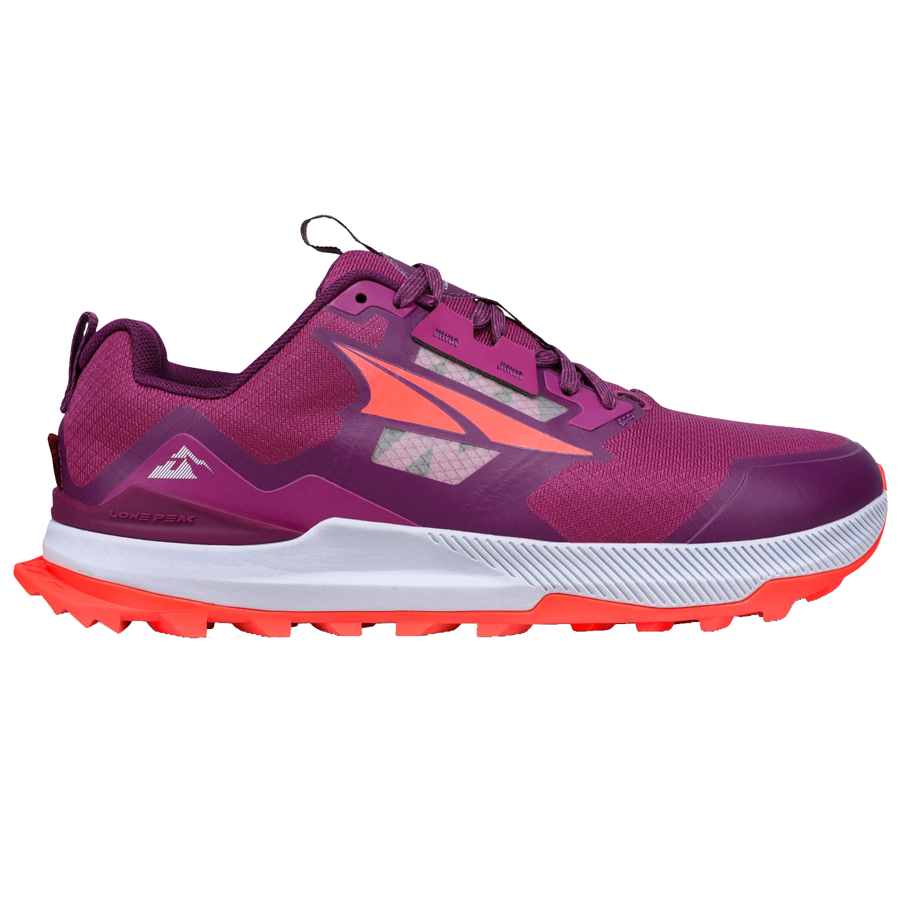 Picture of Altra Lone Peak 7 Trail Running Shoes Women - Purple/Orange