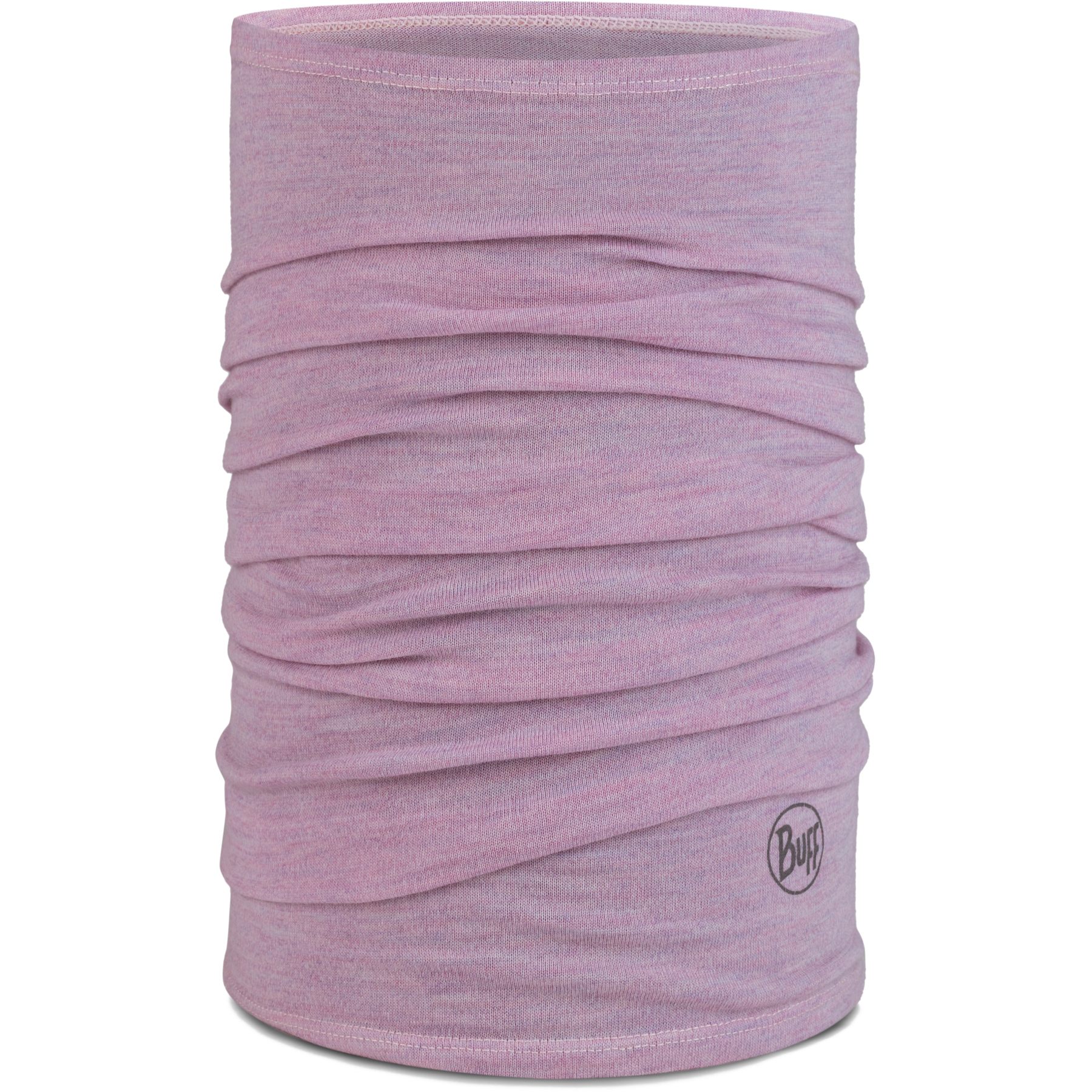 Многофункциональная ткань Buff® Merino средней плотности - Меланж Сиренево-песочный