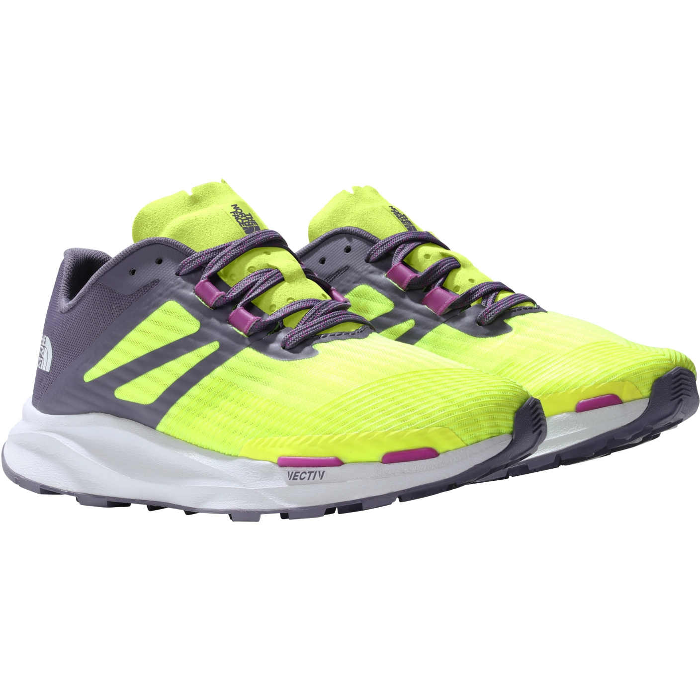 Picture of The North Face Vectiv™ Eminus Trail Running Shoes Women - LED Yellow/Lunar Slate