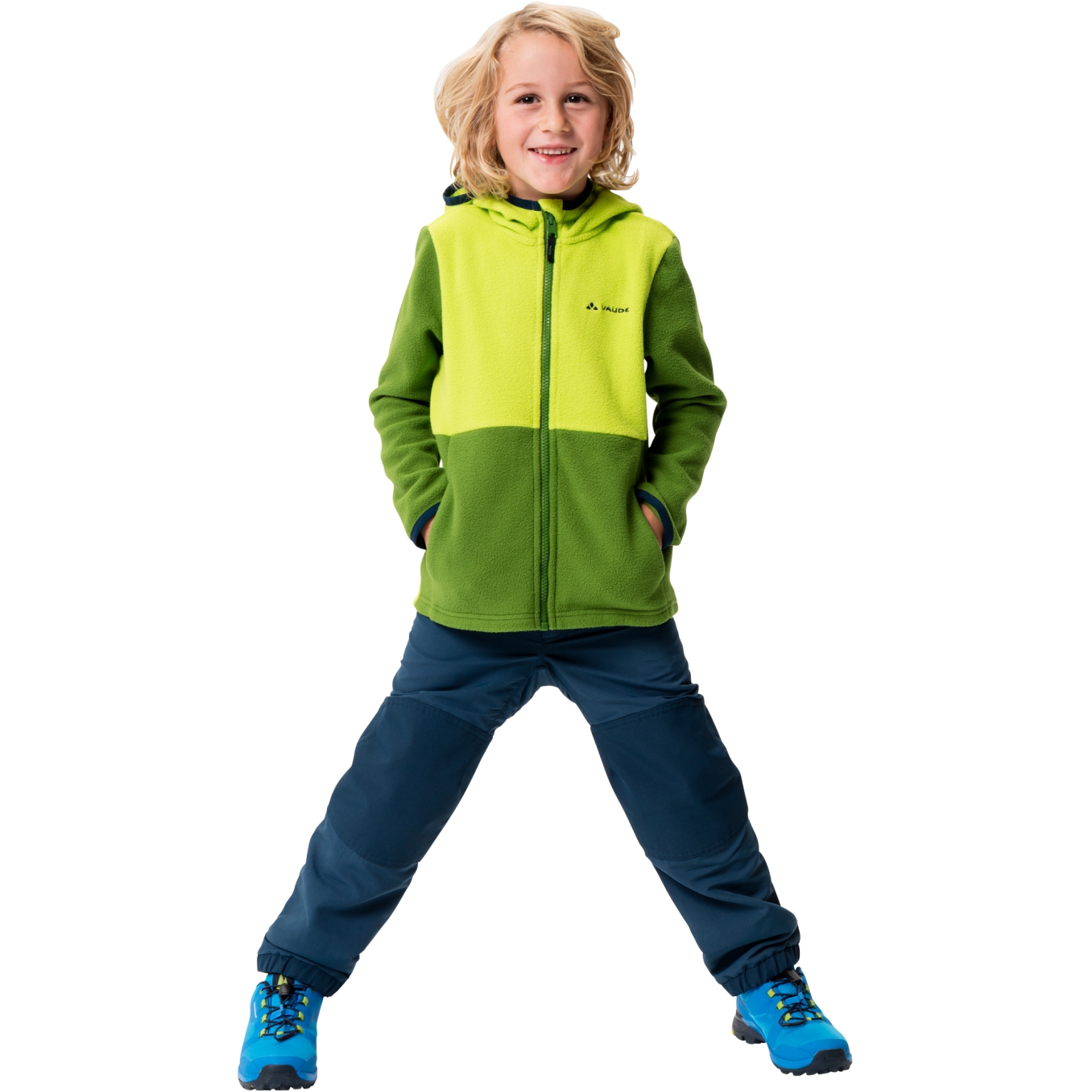 Kids Vaude BIKE24 | Hooded - hotchili II Pulex Jacket