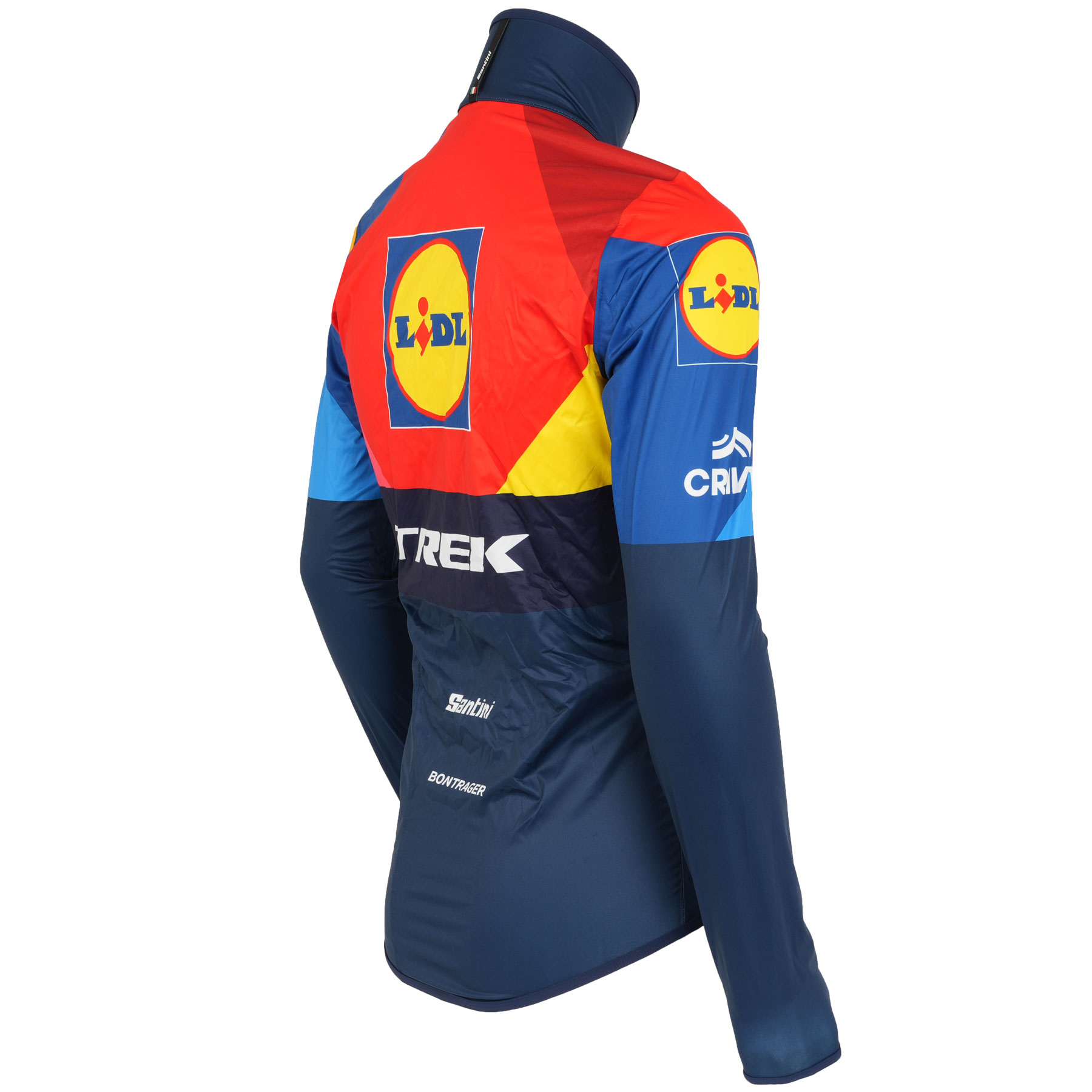 Santini Team Lidl-Trek 2025 Rain Jacket Men RE52675B25LT