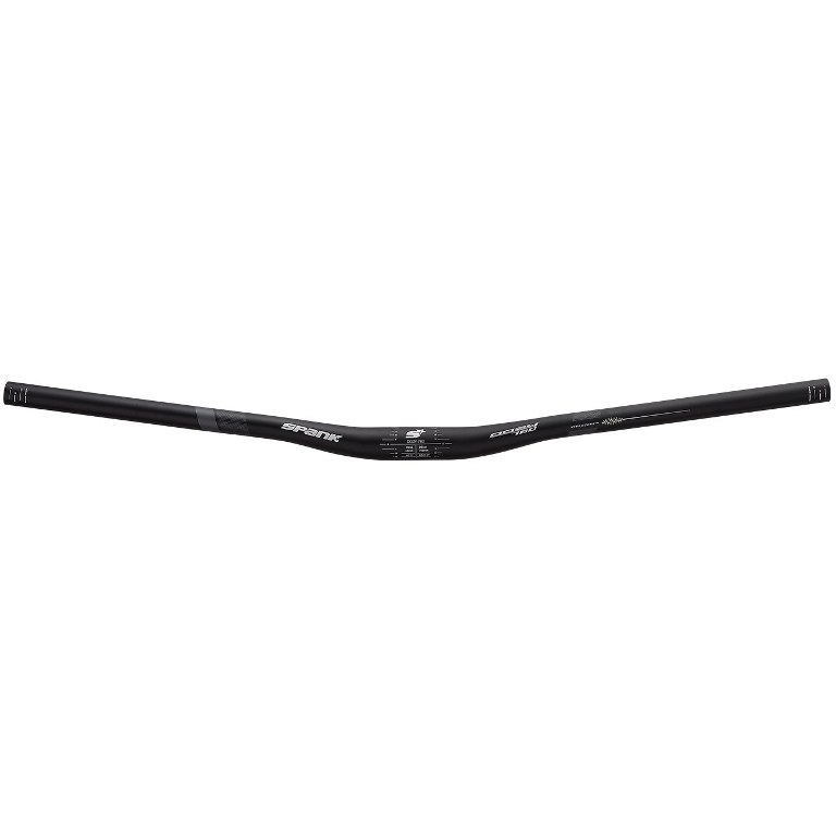 Picture of Spank Oozy 780 VibroCore MTB Handlebar - 15mm Rise - shotpeen black/grey