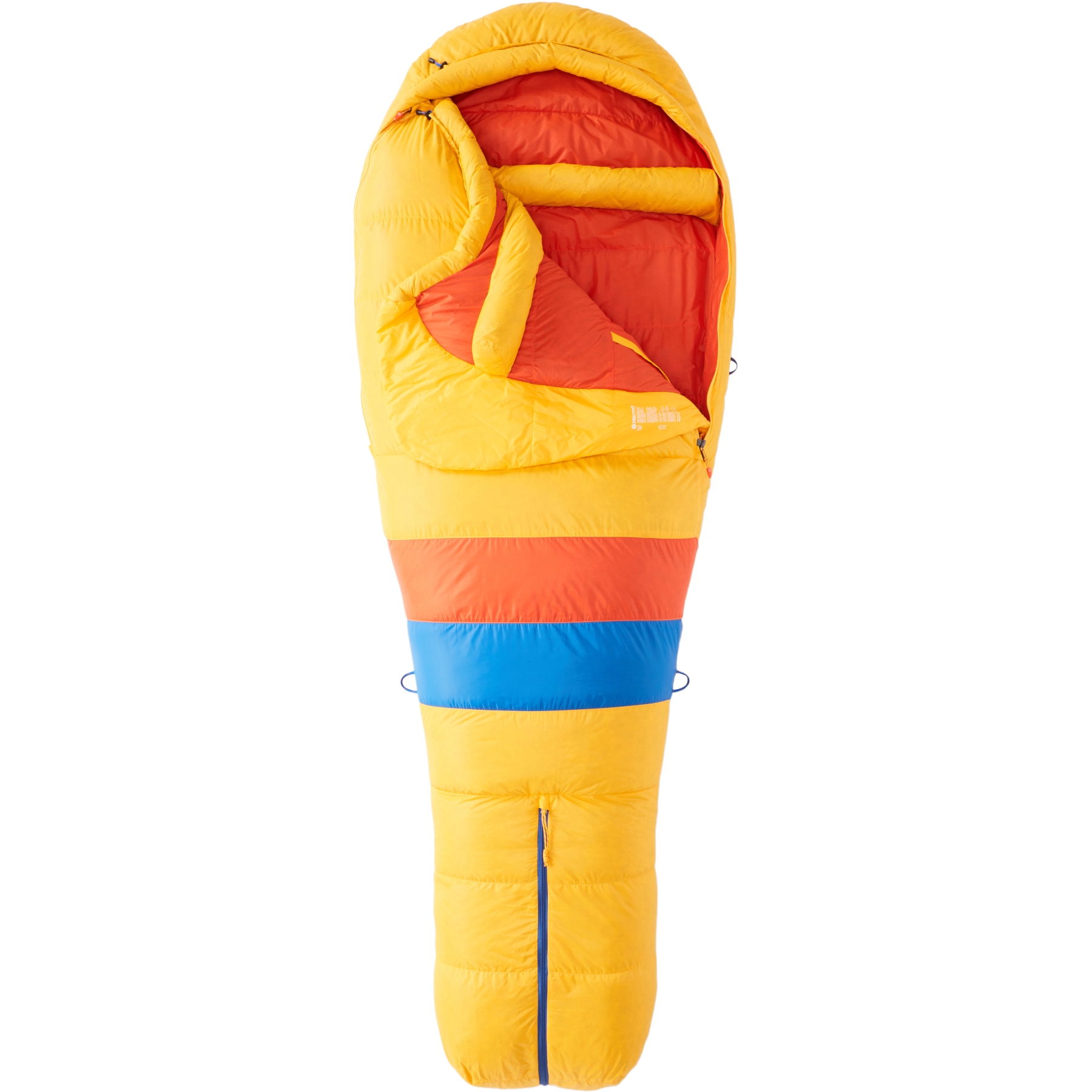 Picture of Marmot Never Summer Long Sleeping Bag - solar/red sun