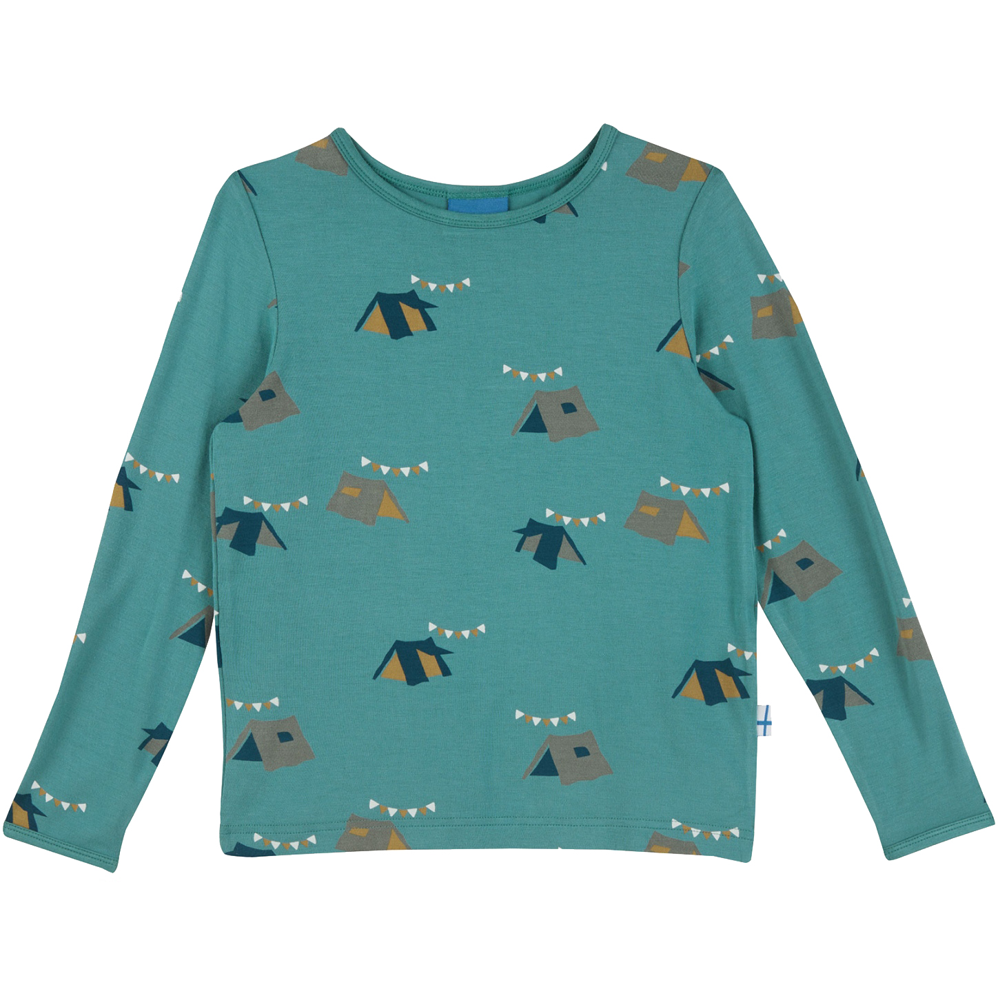 Picture of Finkid JUHANNUS SUN Jersey Longsleeve Kids - deep jungle