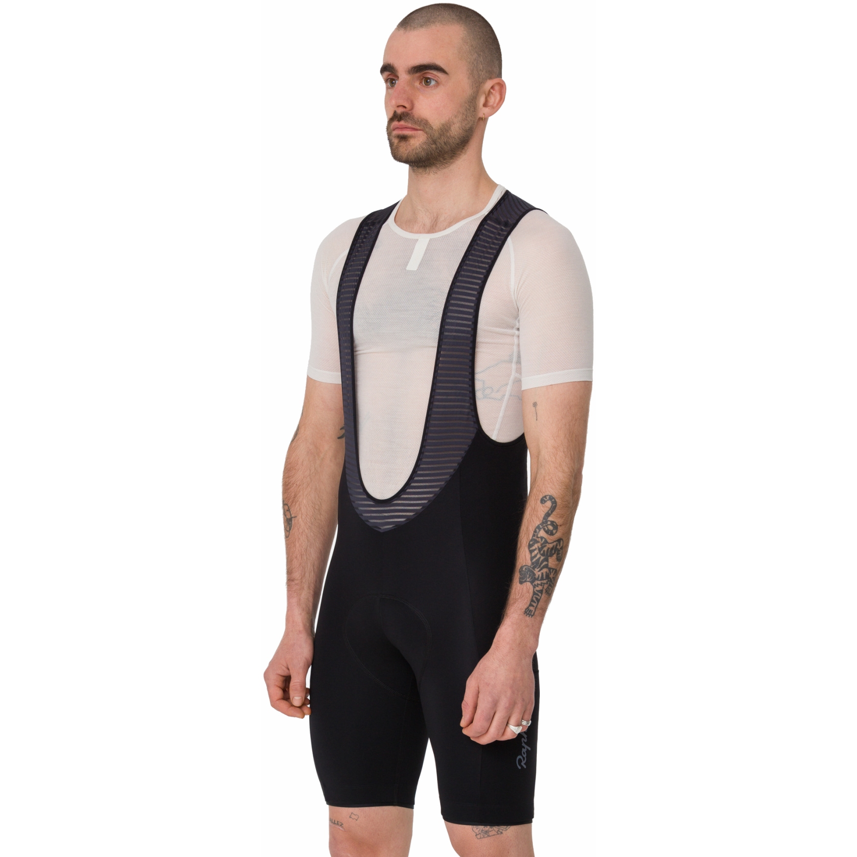 Rapha Cargo Bib Shorts Men - black/white | BIKE24