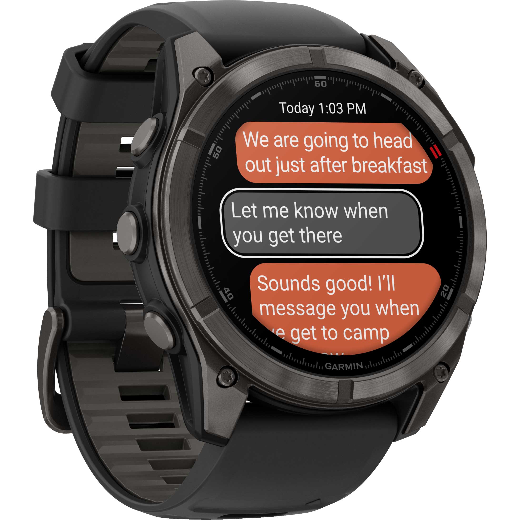 Garmin fenix 8 Pro AMOLED Sapphire GPS Smartwatch - 51mm - Black