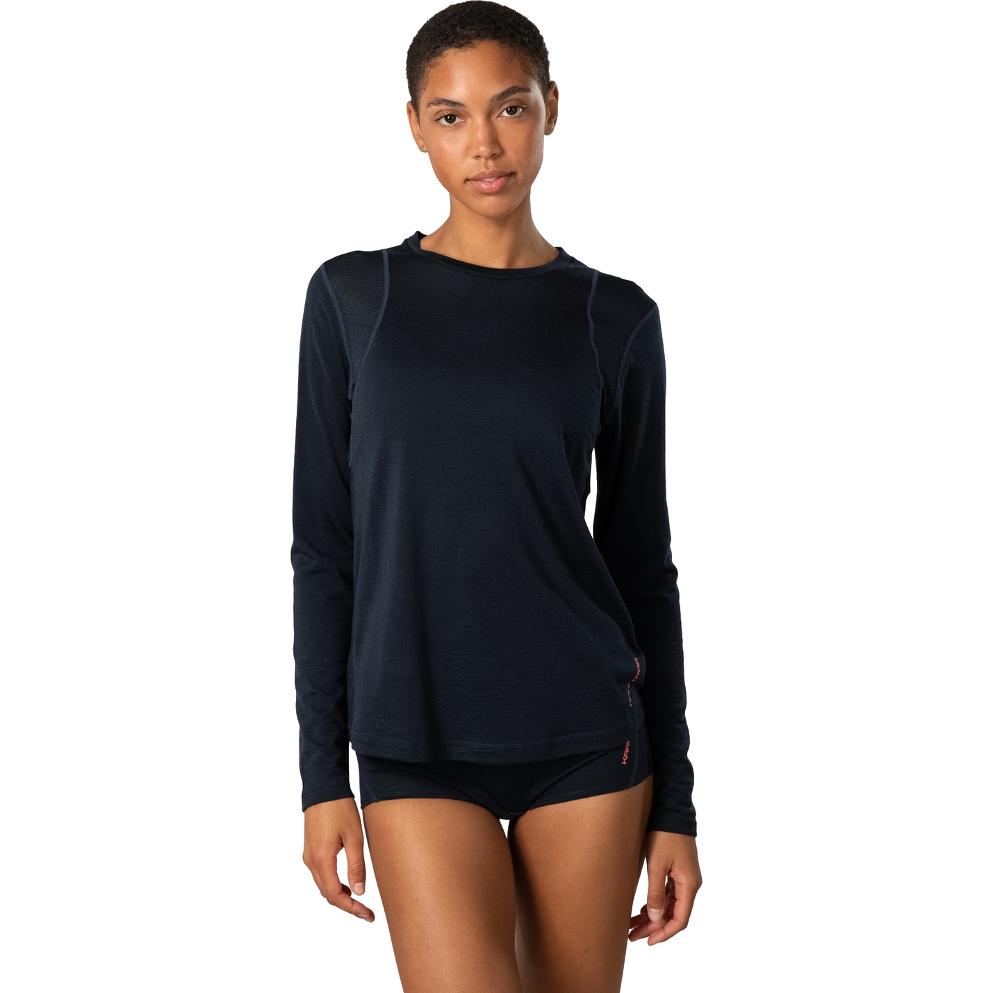 Produktbild von Kari Traa Embla Wool Langarm-Unterhemd Damen - royal