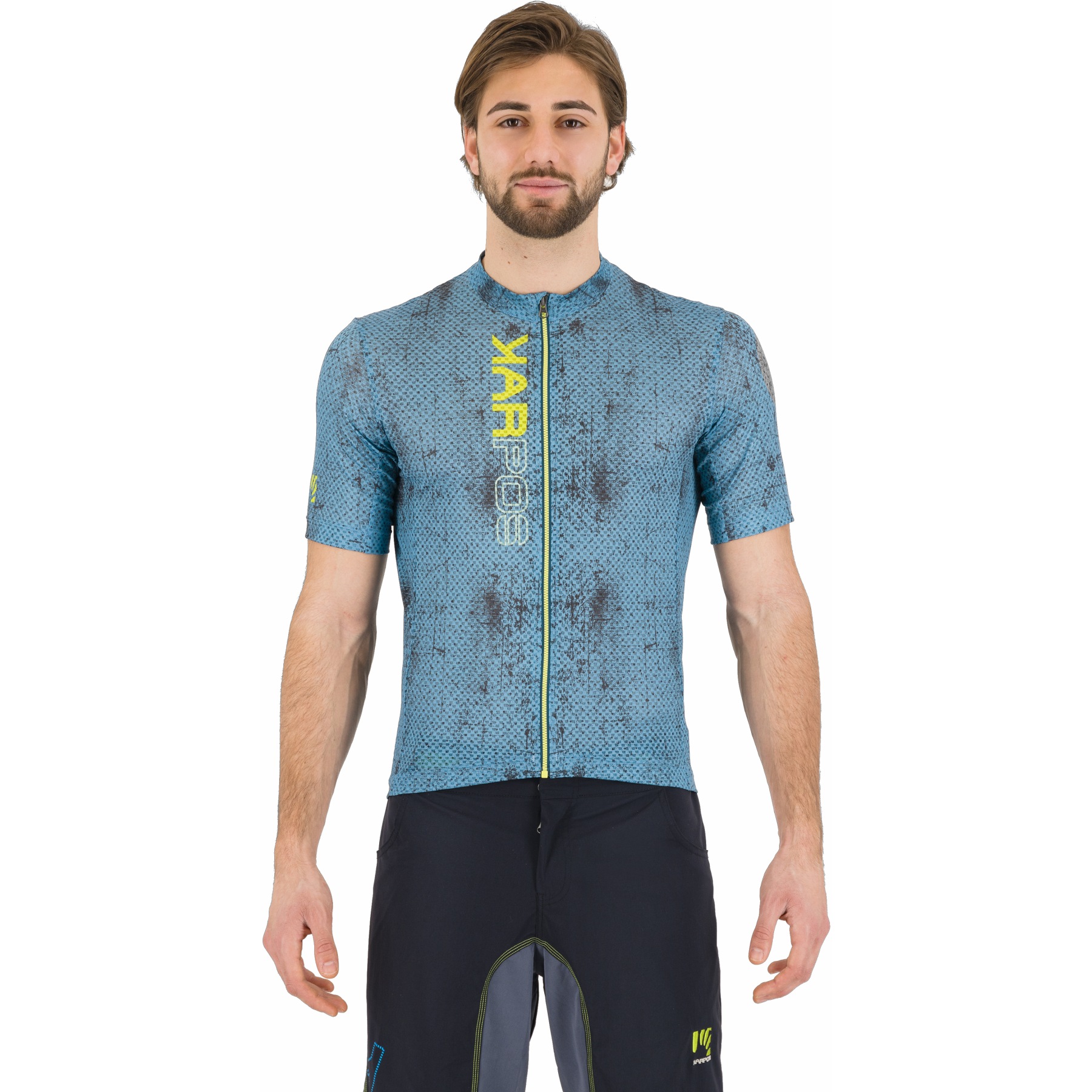Produktbild von Karpos Val Viola Trikot Herren - niagara/primrose