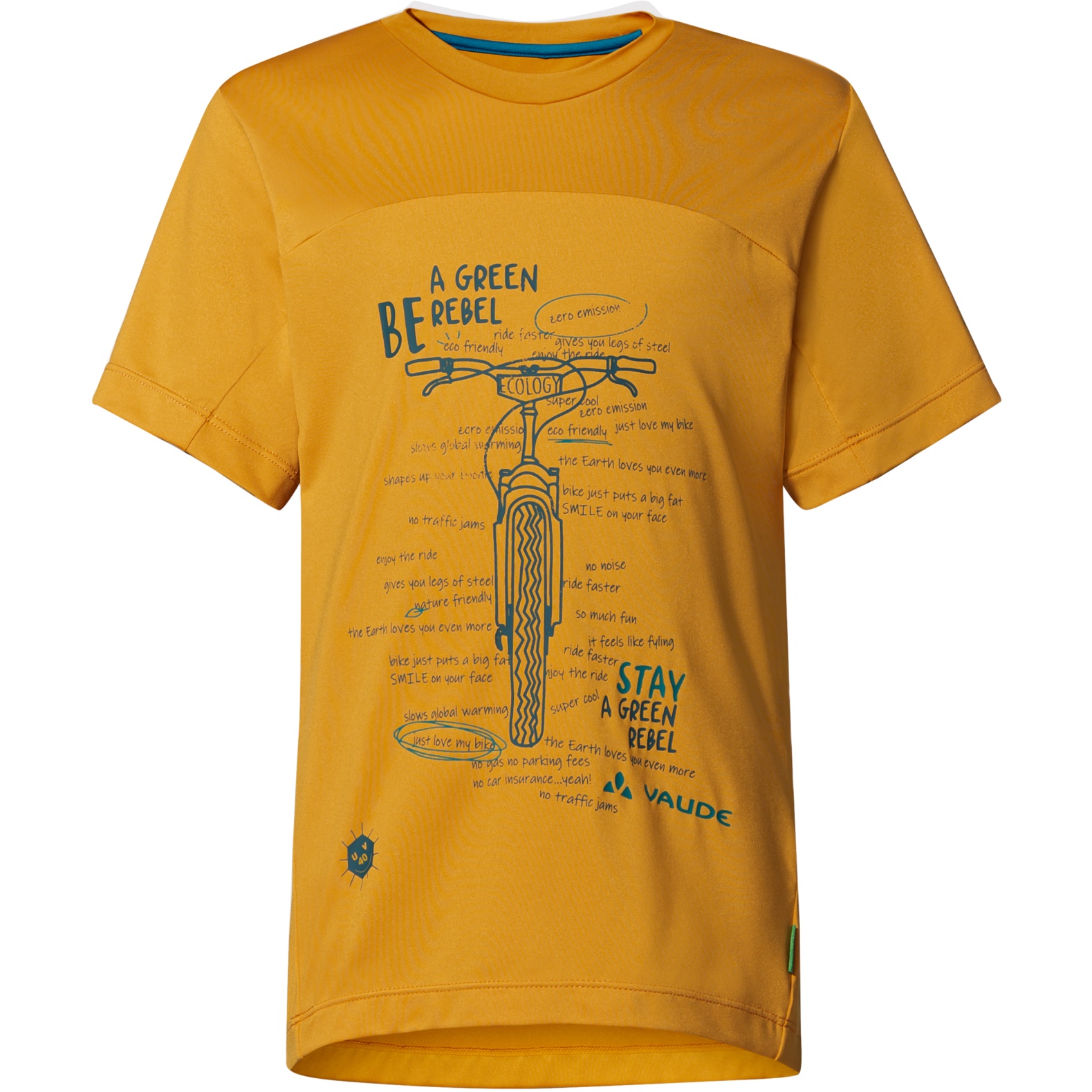 Image de Vaude T-Shirt Enfant - Solaro II - burnt yellow