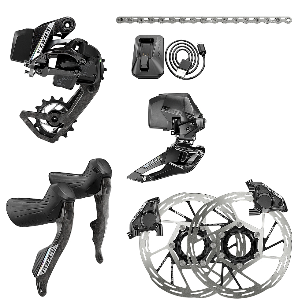 Immagine prodotto da SRAM Kit di Cambio FORCE AXS | 2x12-velocità | E1