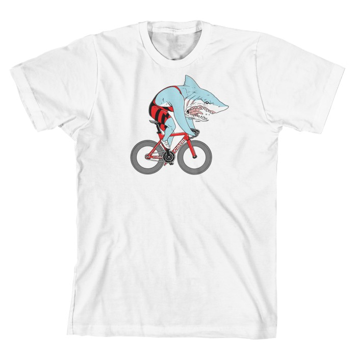 Picture of Cinelli S. Turner Shark T-Shirt - white