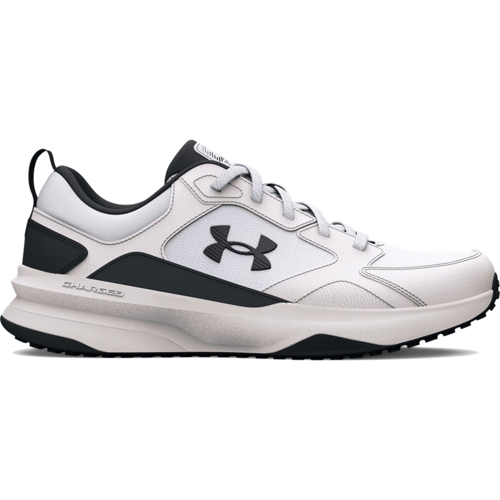 Under Armour UA Charged Edge Training Shoes Men White Black BIKE24