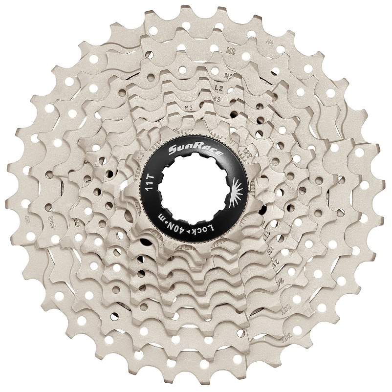 Picture of SunRace CSRS1 Cassette 10-speed - silver